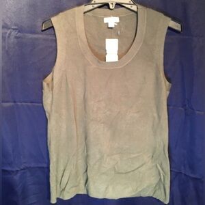 Charter Club Sleeveless top -NWT